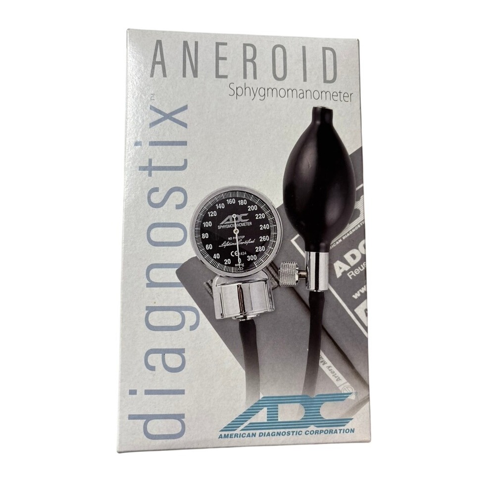 ADC Diagnostix 700 Sphygmomanometer Large Adult Black NEW Blood Pressure Cuff